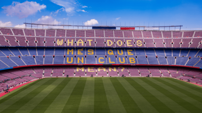 Camp Nou à Barcelone