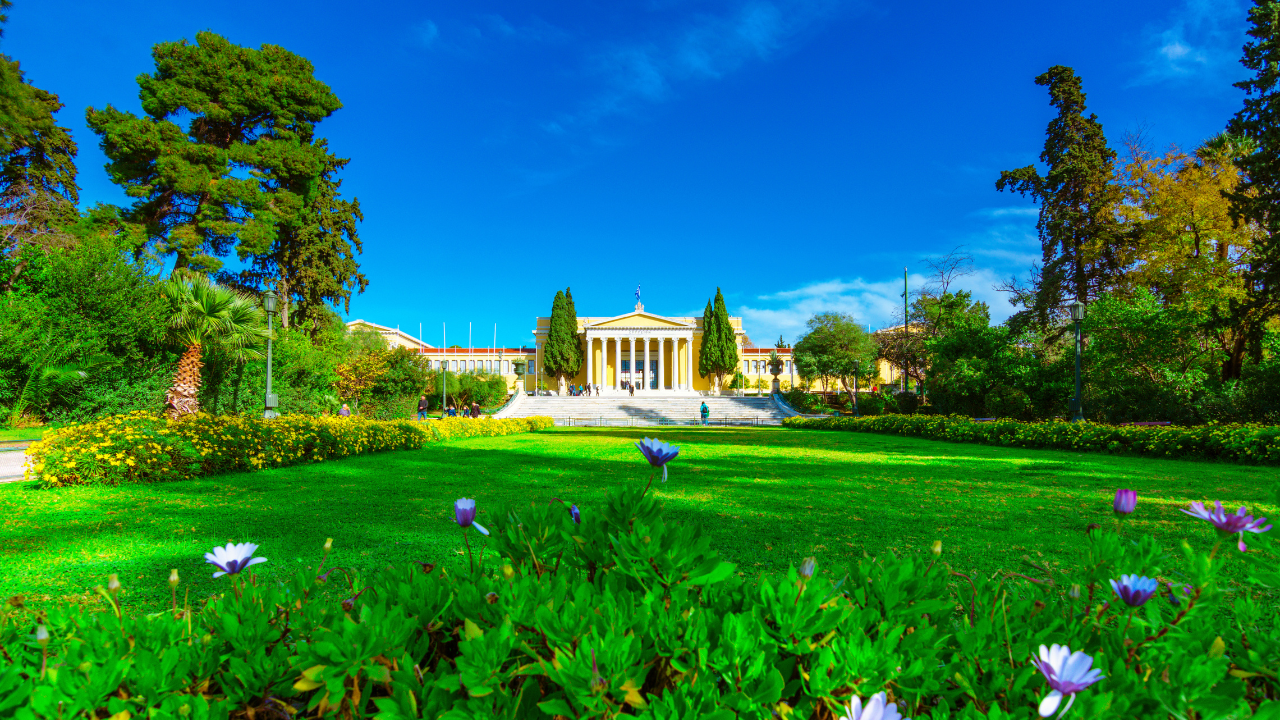 Les jardins du Palais de Zappeion