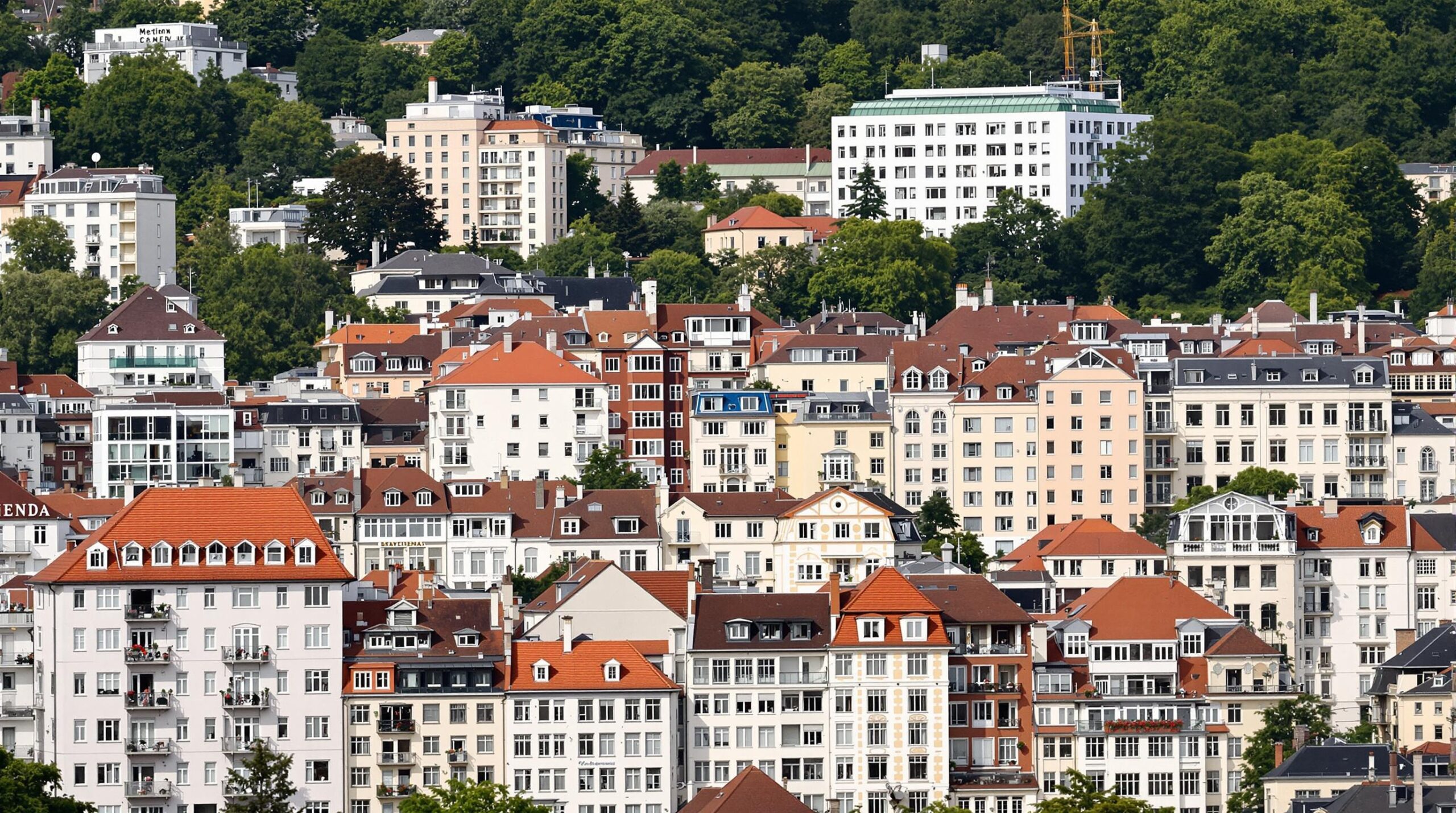 logement à Vienne : vue d'un appartement moderne à Vienne