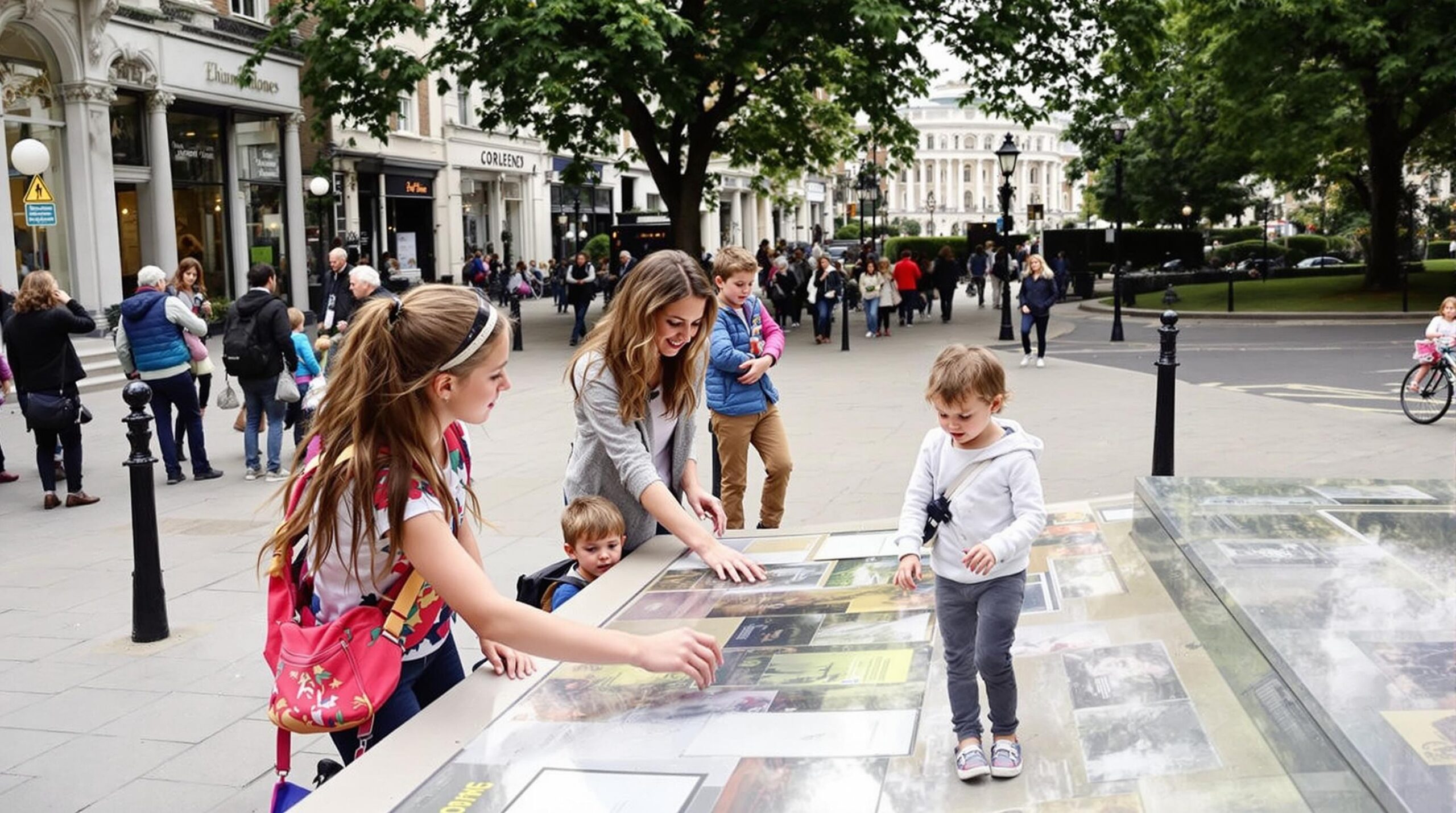 hébergement à Londres : vue de Londres avec différents types de logements