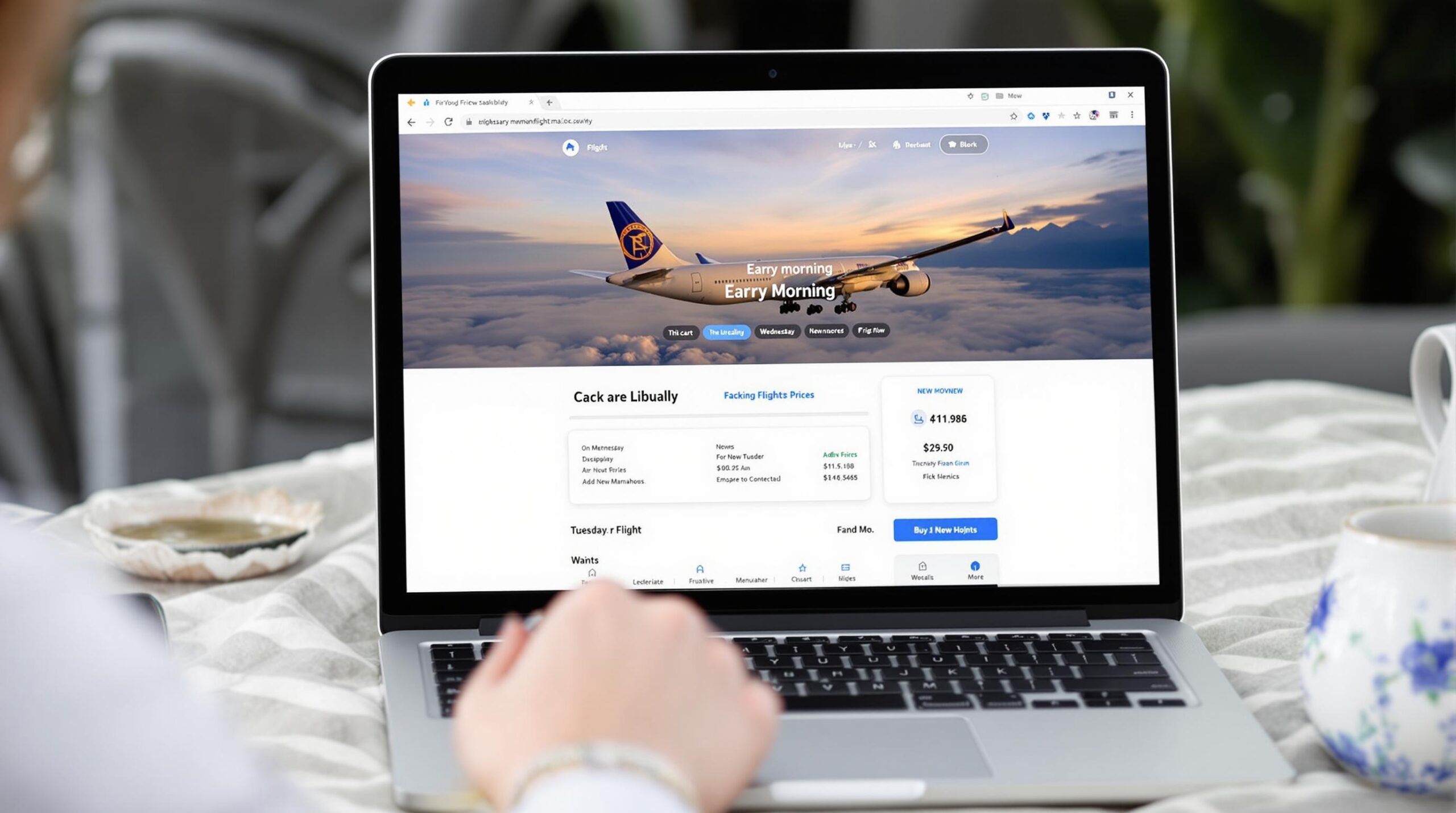 billet d'avion : illustration d'un billet d'avion avec un calendrier montrant les meilleurs jours pour réserver