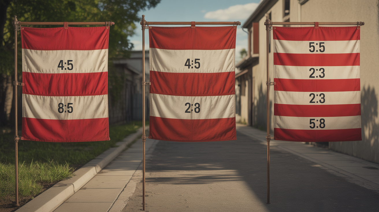 differences entre drapeaux rouge et blanc monaco indonesie pologne