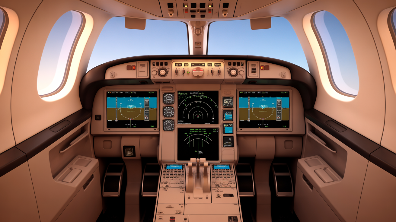 schema systemes numeriques embarques avion