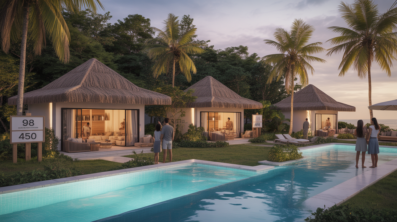 Villas Bali plages rizières familles couples prix