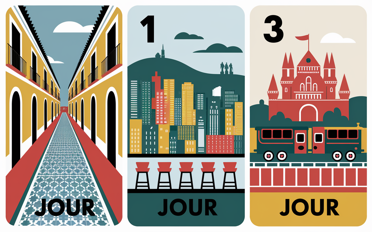 Plan stylisé programme Lisbonne quartier
