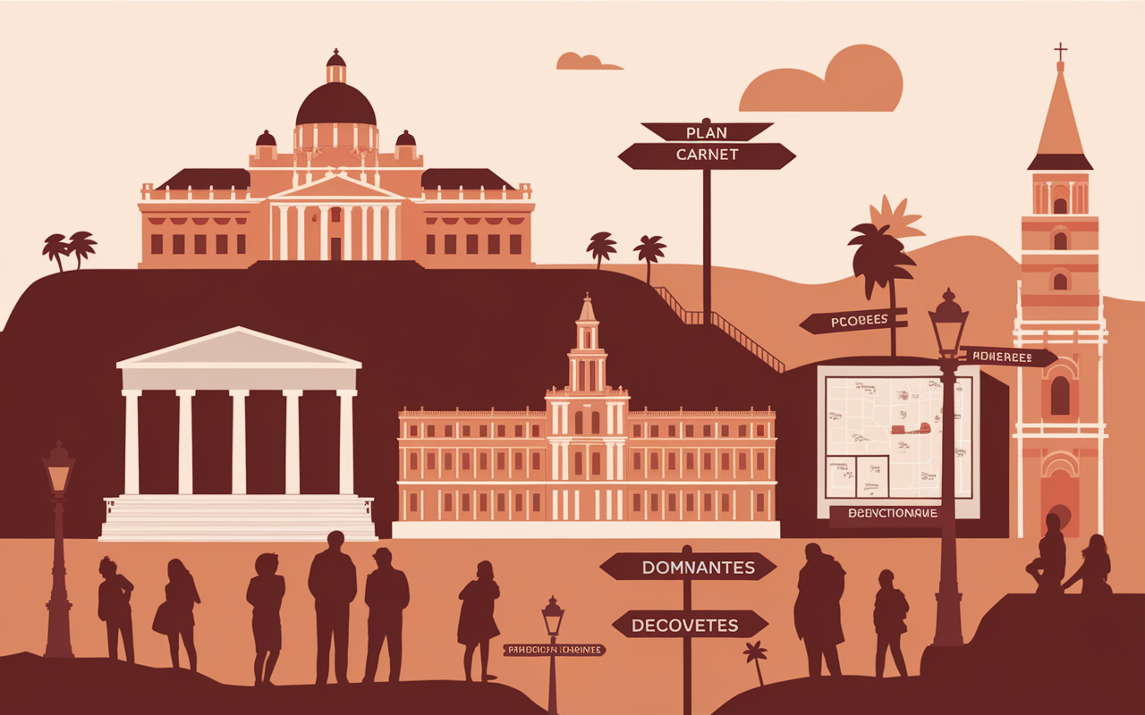 Illustration des principaux lieux à visiter à Turin