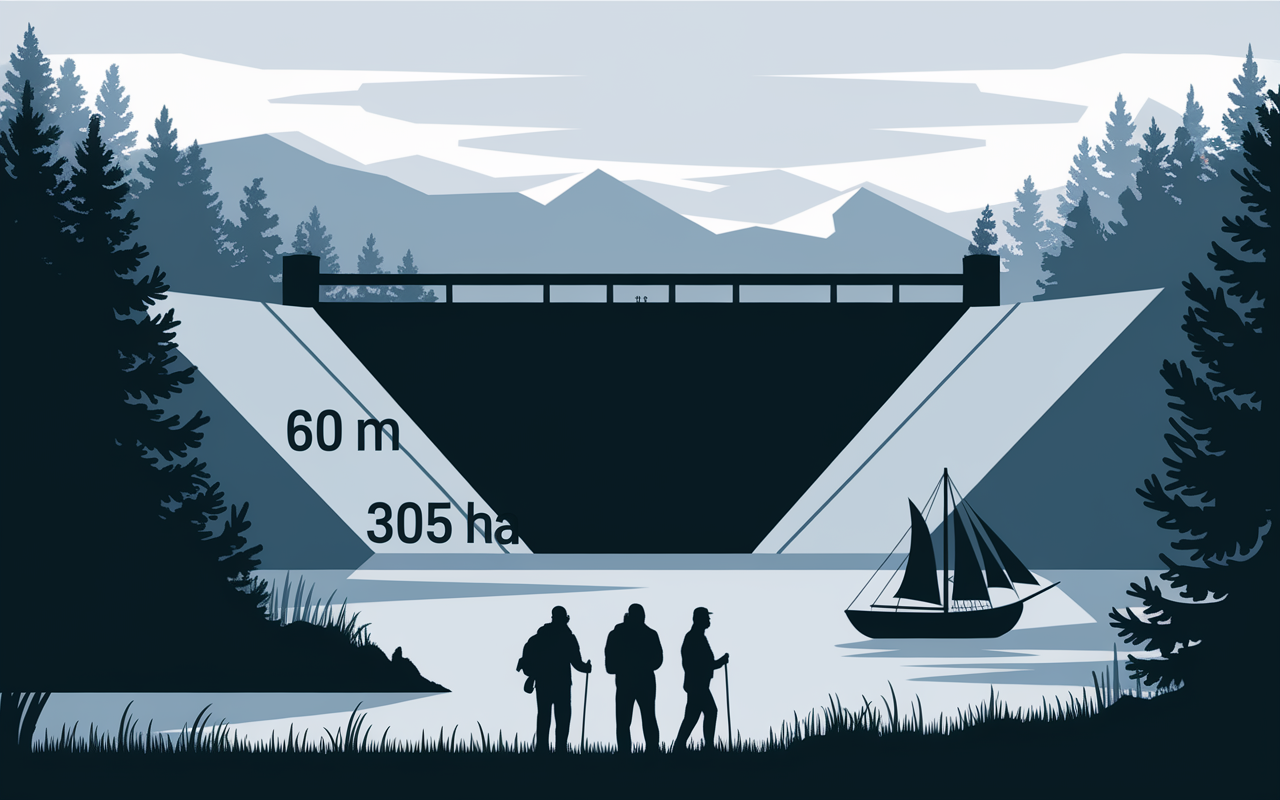 barrage de lavalette chiffres dimensions et loisirs