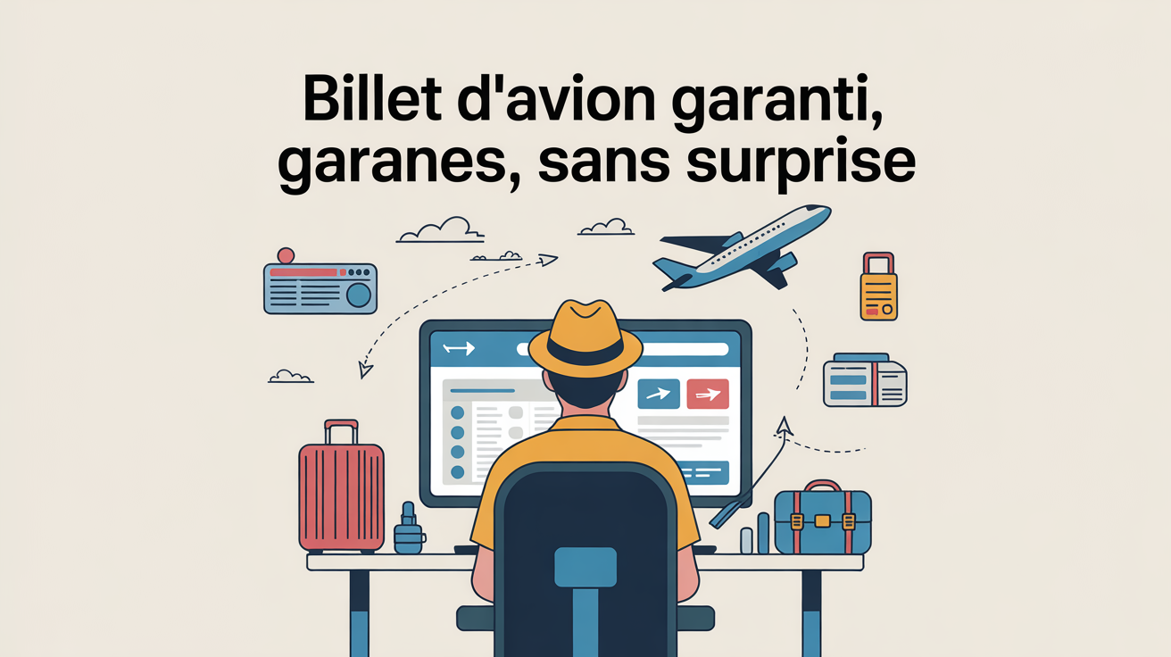 billet d avion garanti sans frais cachés