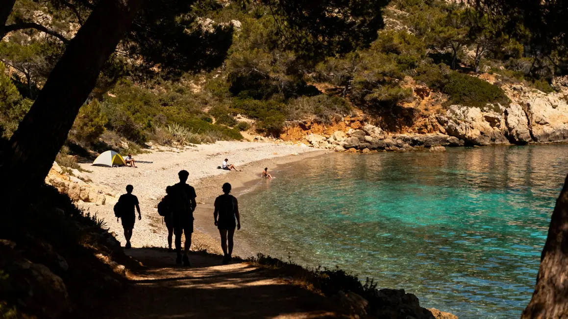 plage Costa Brava camping menu économique