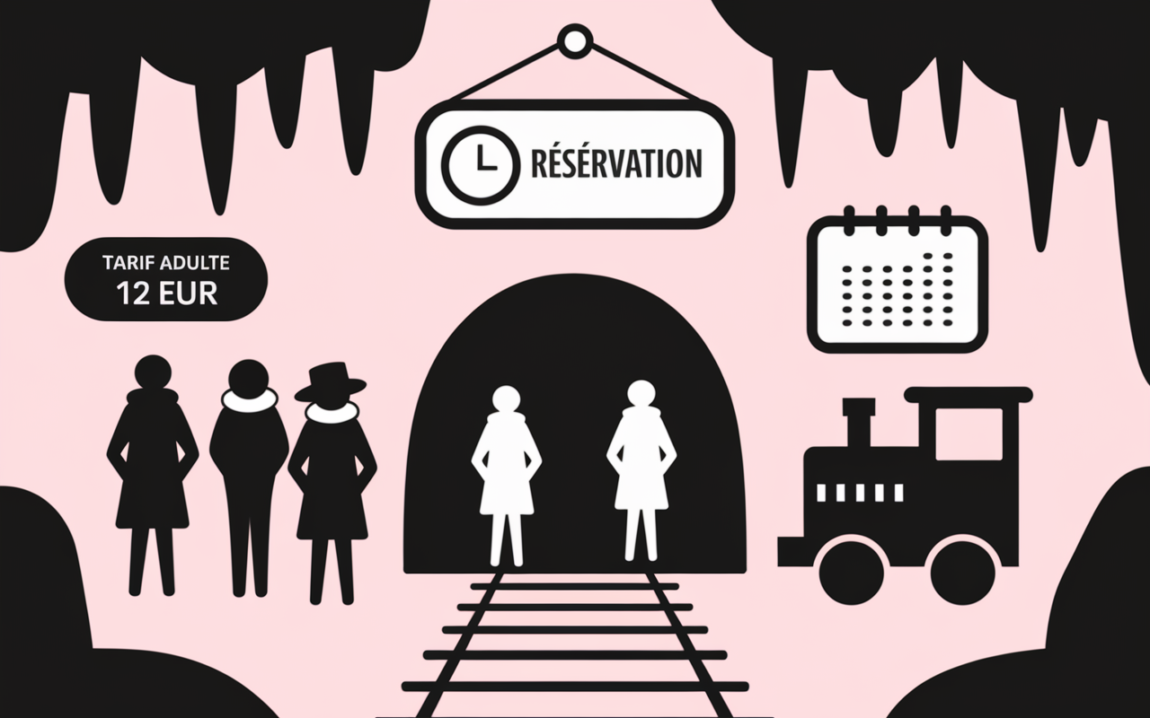 Reservation grotte de la Cocaliere, entree, petit train, tarif
