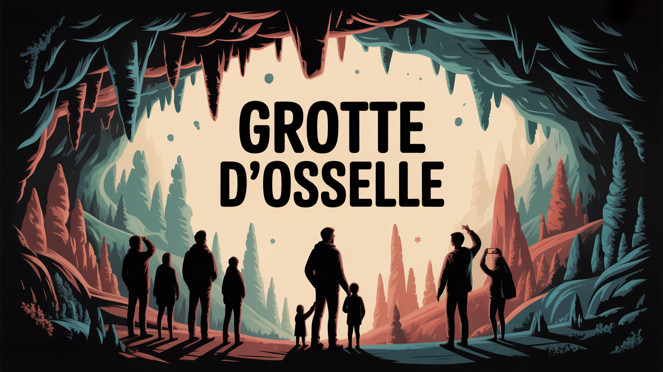 famille visite grotte Osselle cristaux lumière