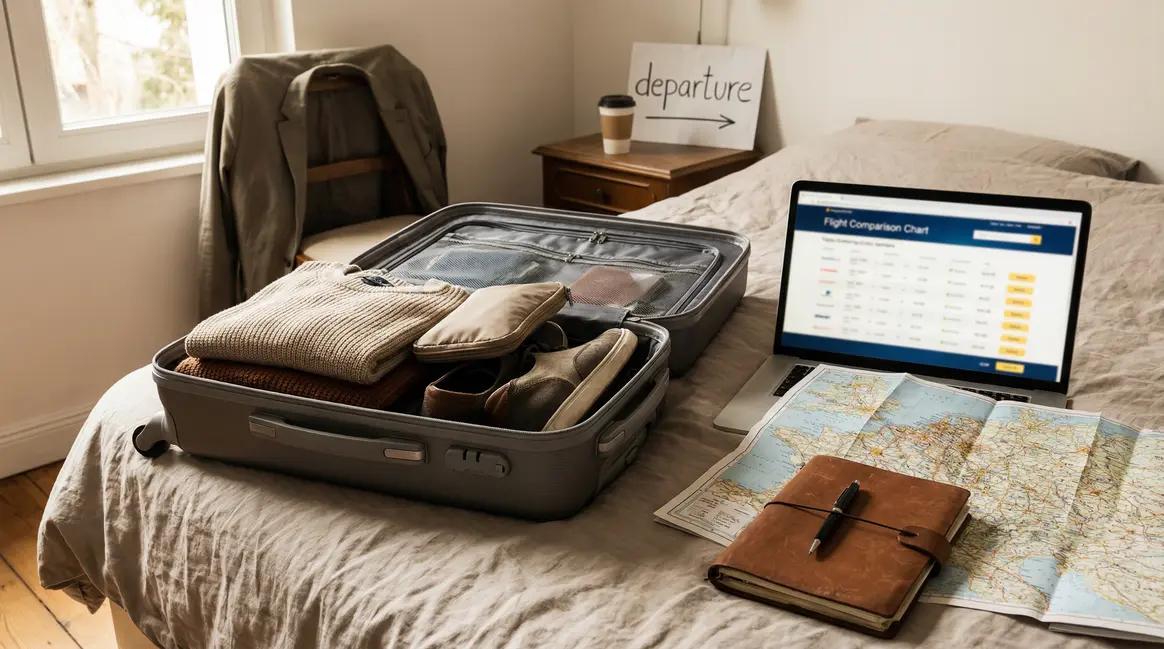valise cabine ouverte accessoires voyage economique