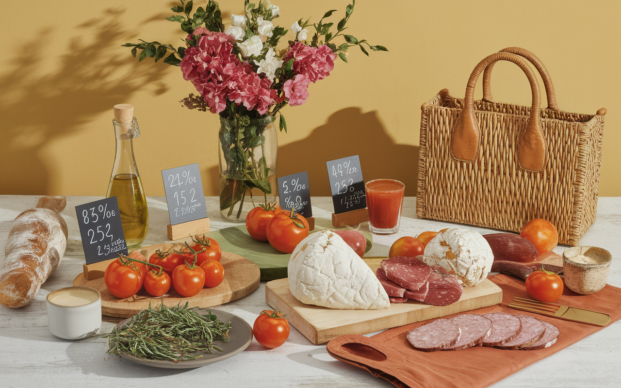Vintimille shopping gastronomie pecorino charcuterie marche