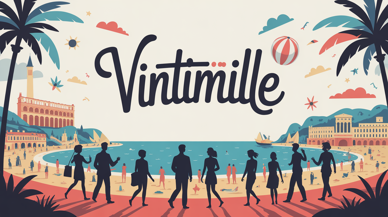 Vintimille frontiere France Italie marche plage monuments