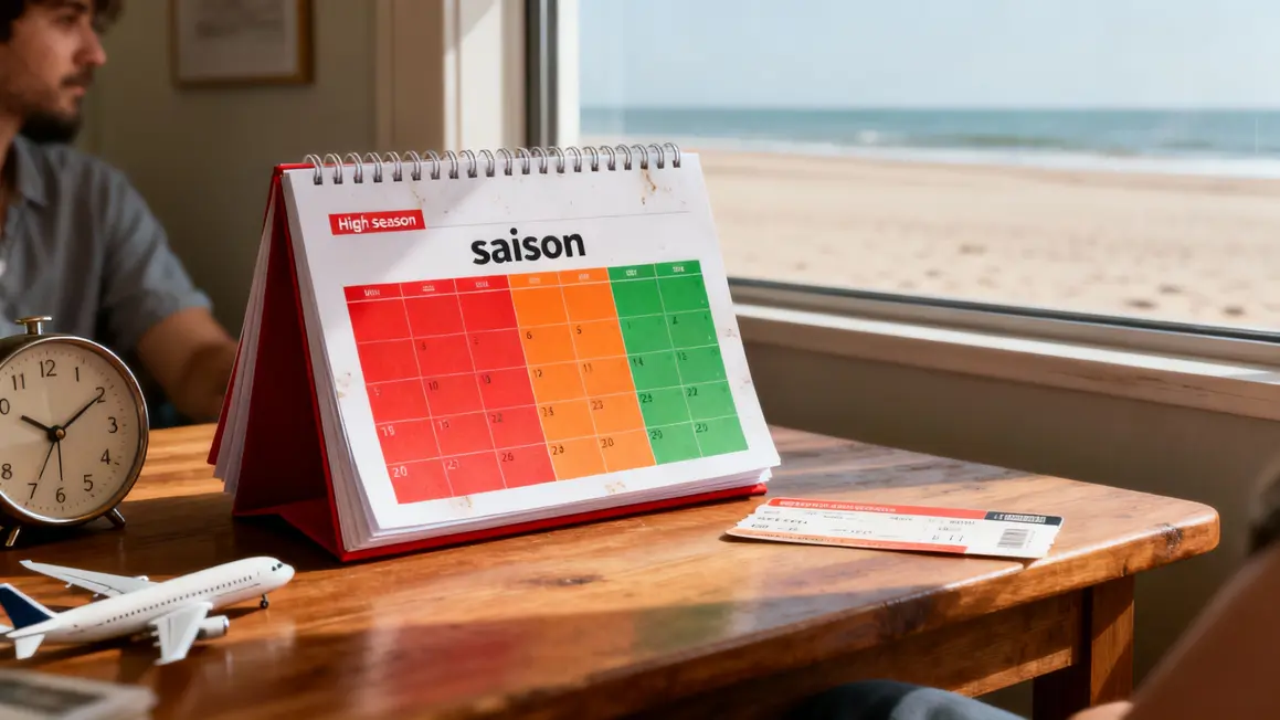 saisons impact tarifs voyage organise calendrier haute basse saison