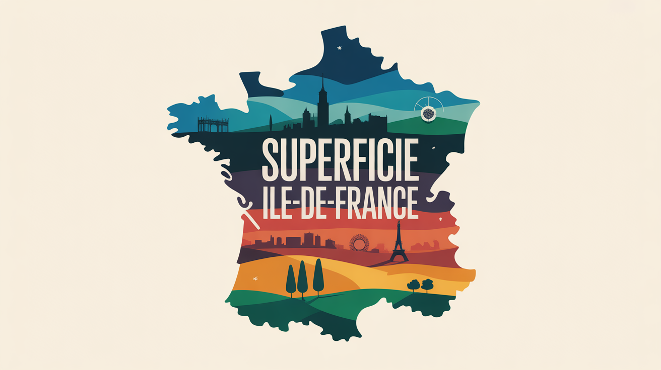 Carte stylisee aire Ile de France