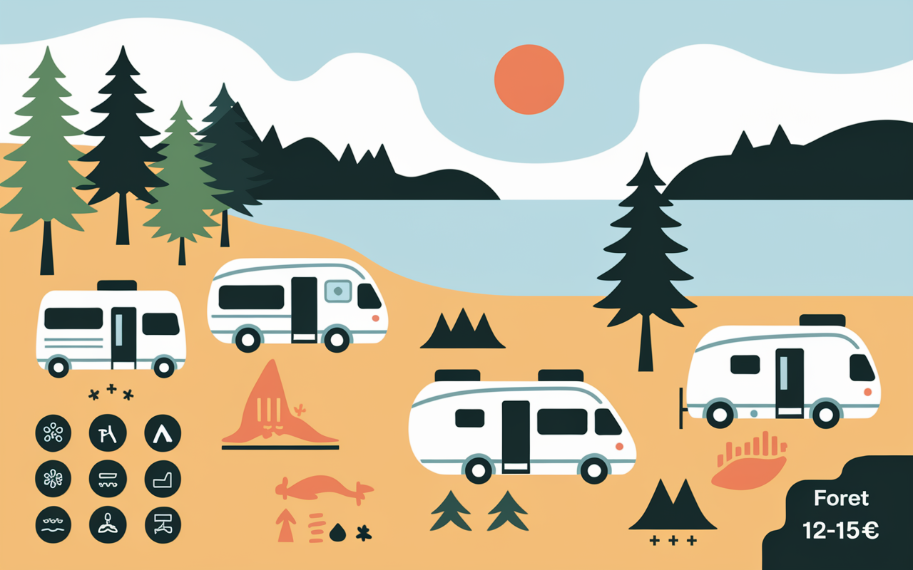 Aires pour camping car Annecy avec services