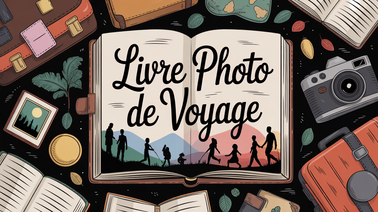 exemple livre photo voyage couverture illustrée