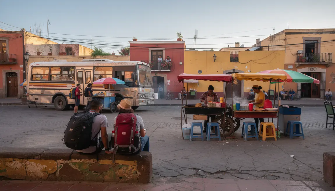 Voyage Mexique petit budget, bus et street food