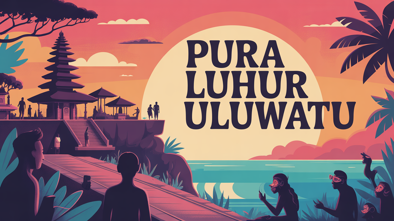 temple pura luhur uluwatu au coucher de soleil
