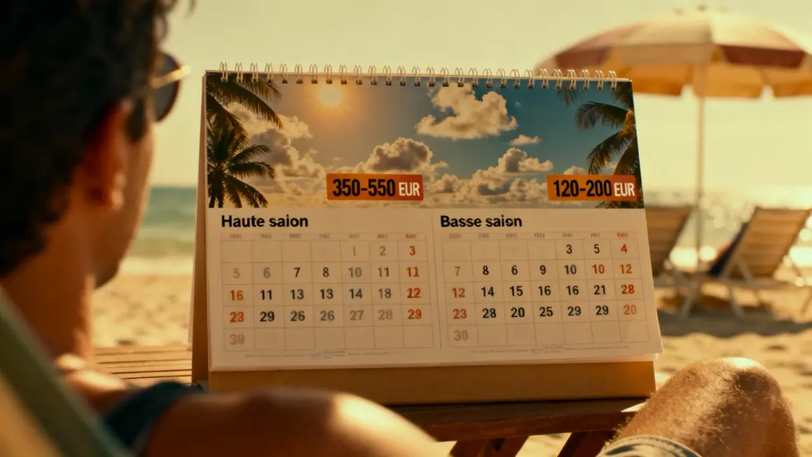 Calendrier saisons prix Martinique