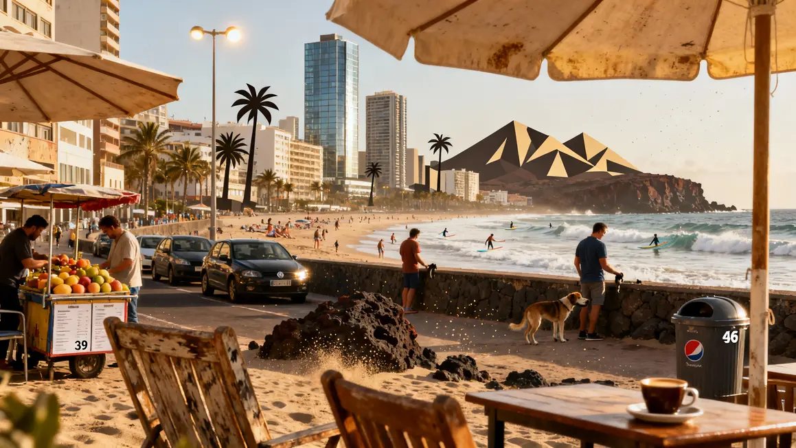 Quartiers Tenerife reservation logement prix plage luxe ville