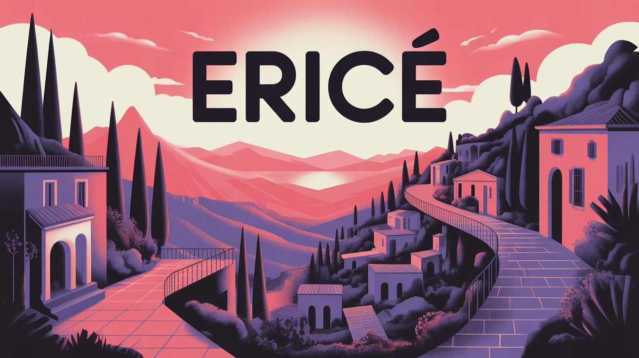 sicile erice village perche en montagne