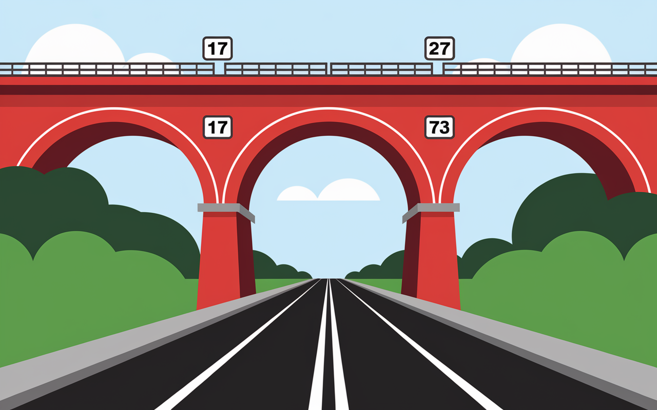 viaduc de cize-bolozon double étage coupe technique
