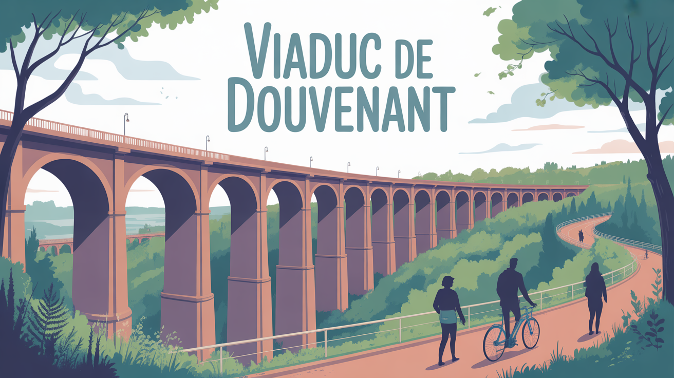 viaduc de douvenant panoramique arches verdure