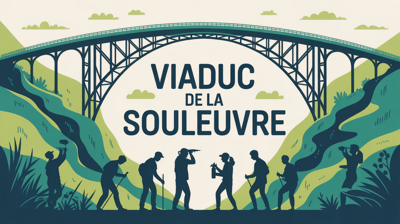 illustration viaduc de la souleuvre et groupes d'activités
