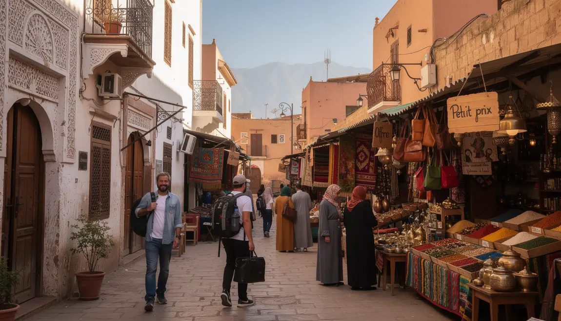 médina marocaine économique avec riads et souks budget