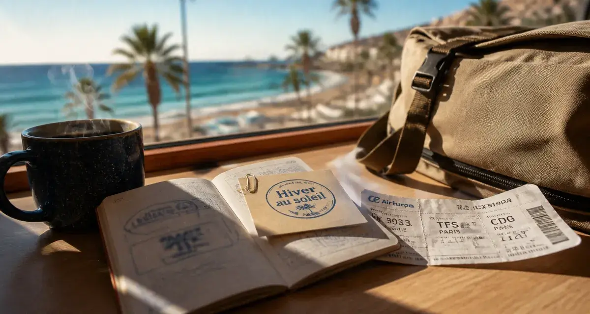 Destination soleil pas cher en hiver : passeport et billets pour les Canaries