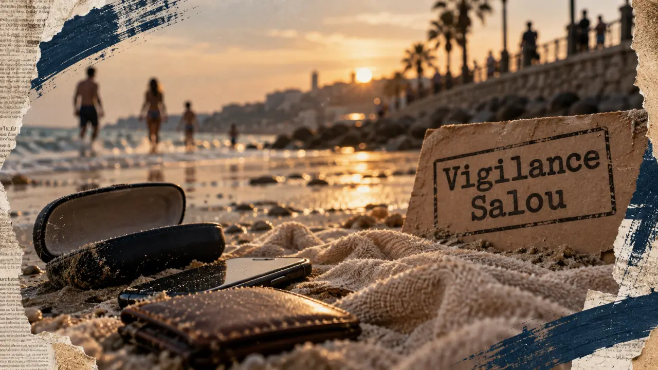 Salou ville dangereuse : vigilance sur la plage, touristes